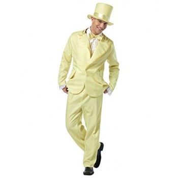 Yellow Funky Tux ADULT HIRE
